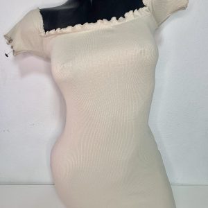 VESTIDO CANALE FLAVIA BEIGE