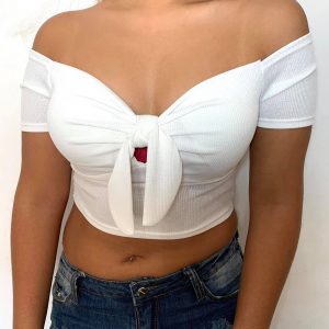 TOP LAZO CANALE BLANCO