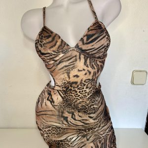 VESTIDO VALENTINA LEOPARDO