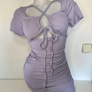 VESTIDO AYLIN LILA