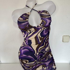 VESTIDO TIE DYE MORADO