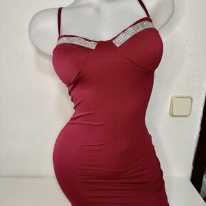 VESTIDO YOICE GRANATE