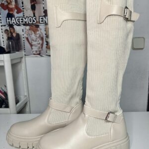 BOTAS LARGAS BEIGE