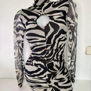 VESTIDO TULL ZEBRA